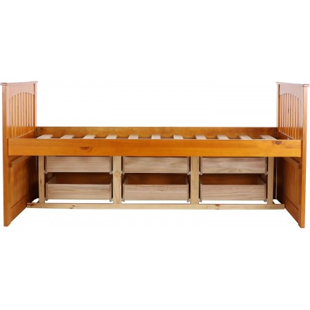 B092 Oak : Giường 2 Tầng Kéo - 1m / 1m